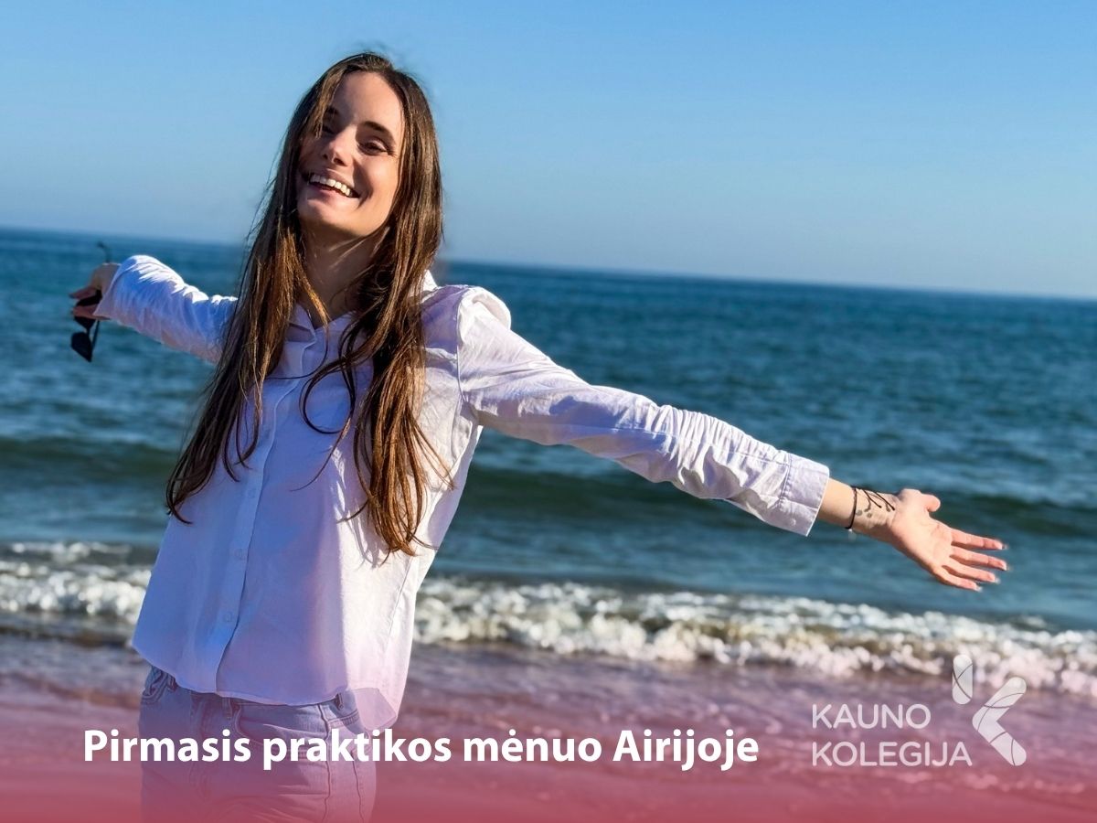 Nuo studijų Alytuje iki praktikos Airijoje: studentės Monikos Erasmus+ kelionė
